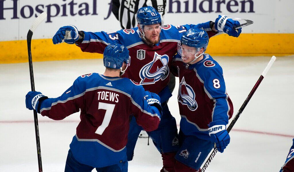 Stanley Cup Lightning Avalanche Hockey